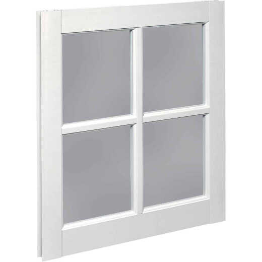 Northview Window 22 In. x 29 In. PVC 4-Lite Barn Sash