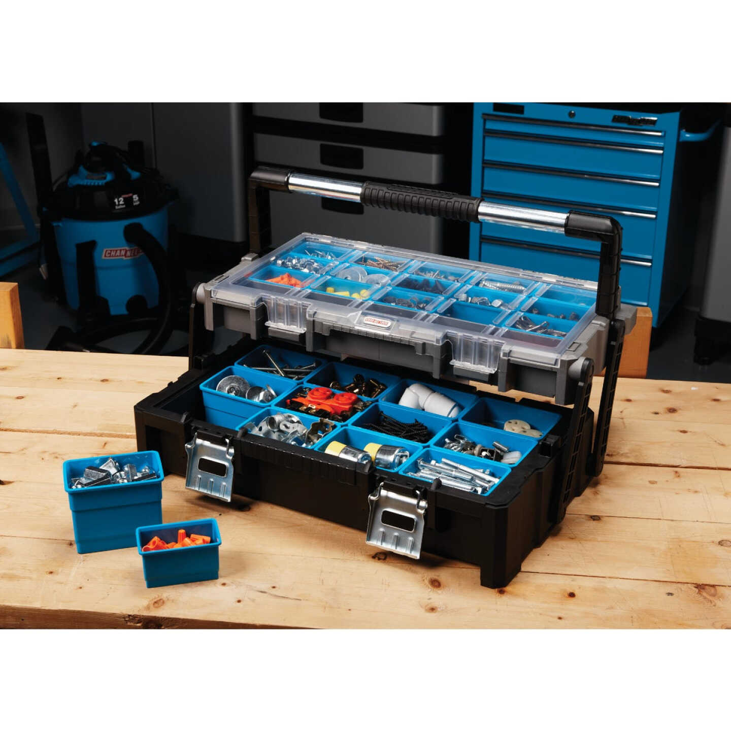 Channellock 22.5 In. Cantilever Parts Organizer Storage Box - Bliffert  Lumber and Hardware