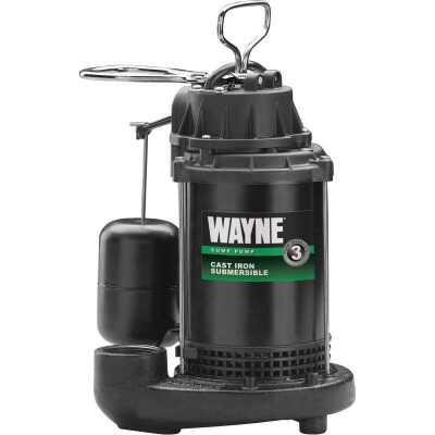 Wayne Water System 1/2 HP 115V Cast-Iron Submersible Sump Pump