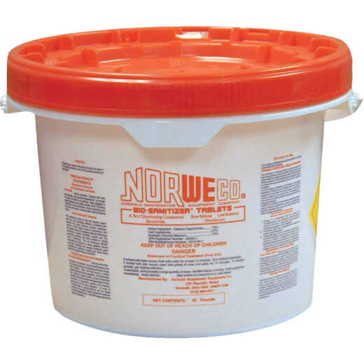 Norweco Disinfecting Tablet 25 Lb. Sewer Line Cleaner