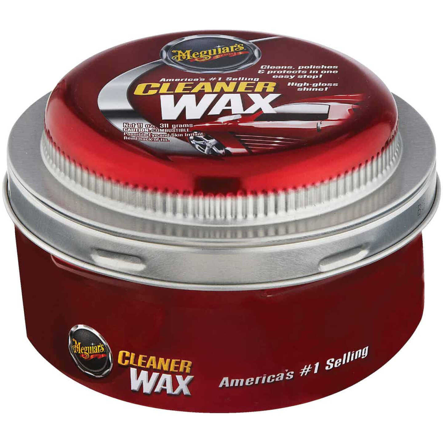 Meguiars A-1214 Cleaner Wax, 11 Ounce, Paste, Sweet Hydrocarbon