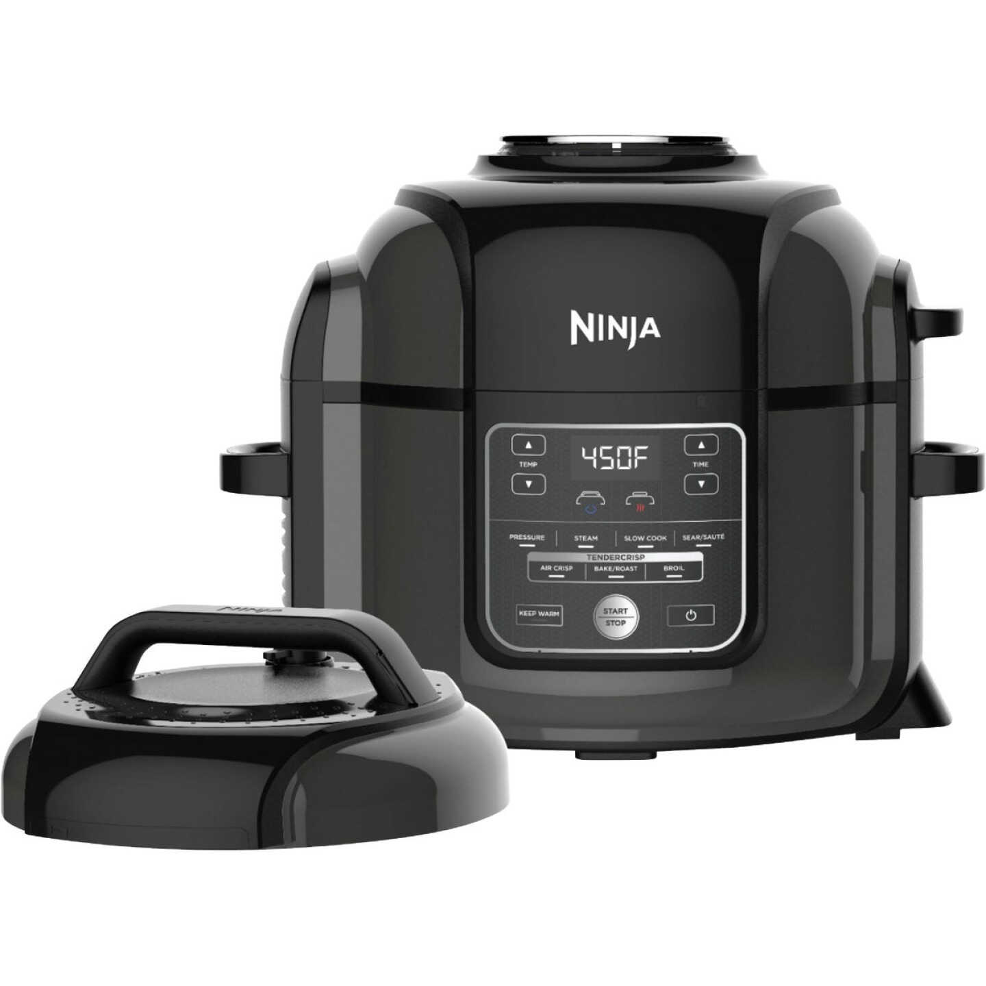 Ninja Foodi 6.5 Qt. Black Stainless Electric Pressure Cooker with Tender  Crisp Technology - Bliffert Lumber and Hardware