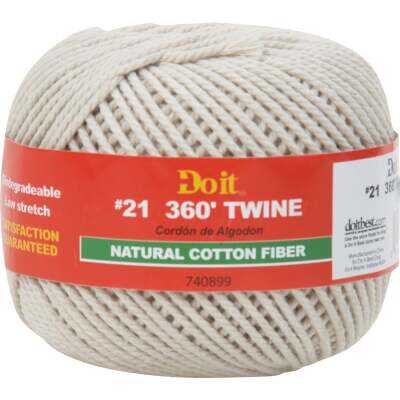 Do it Best #21 x 360 Ft. Natural Cotton Twine