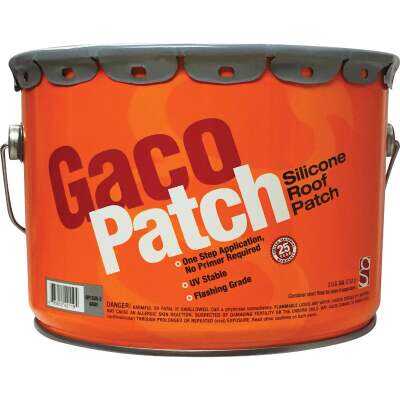 GacoPatch 2 Gal. Gray Silicone Roof Patch