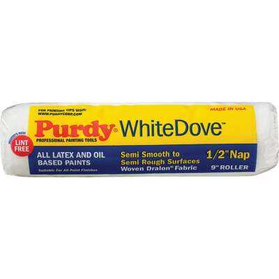 Purdy White Dove 9 In. x 1/2 In. Woven Fabric Roller Cover